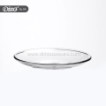 Double wall Glass Cup with Saucer spoon Set